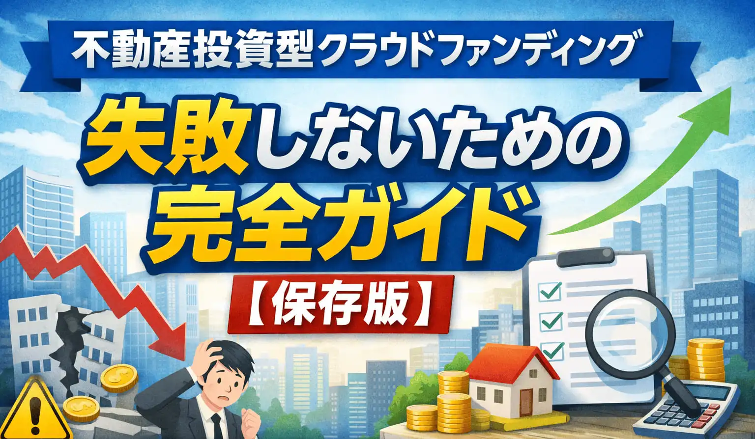 不動産投資型クラウドファンディングで失敗しないための完全ガイド｜失敗事例・リスク管理・始め方を徹底解説【2025年保存版】